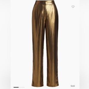 SZ 26 10 Crosby Derek Lam Gold Trouser Pants